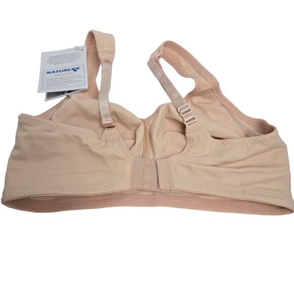 NWT-Amoena Marlena NatureXX Seamless Soft Cup Bra 2167N Nude Size 34D - Picture 9 of 16